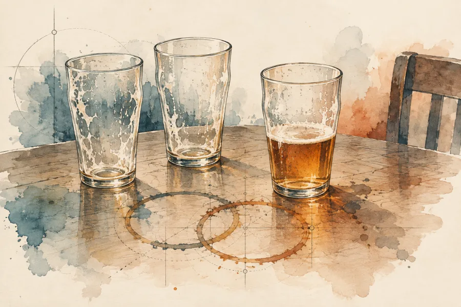 Illustration for On the Optimal Number of Beers